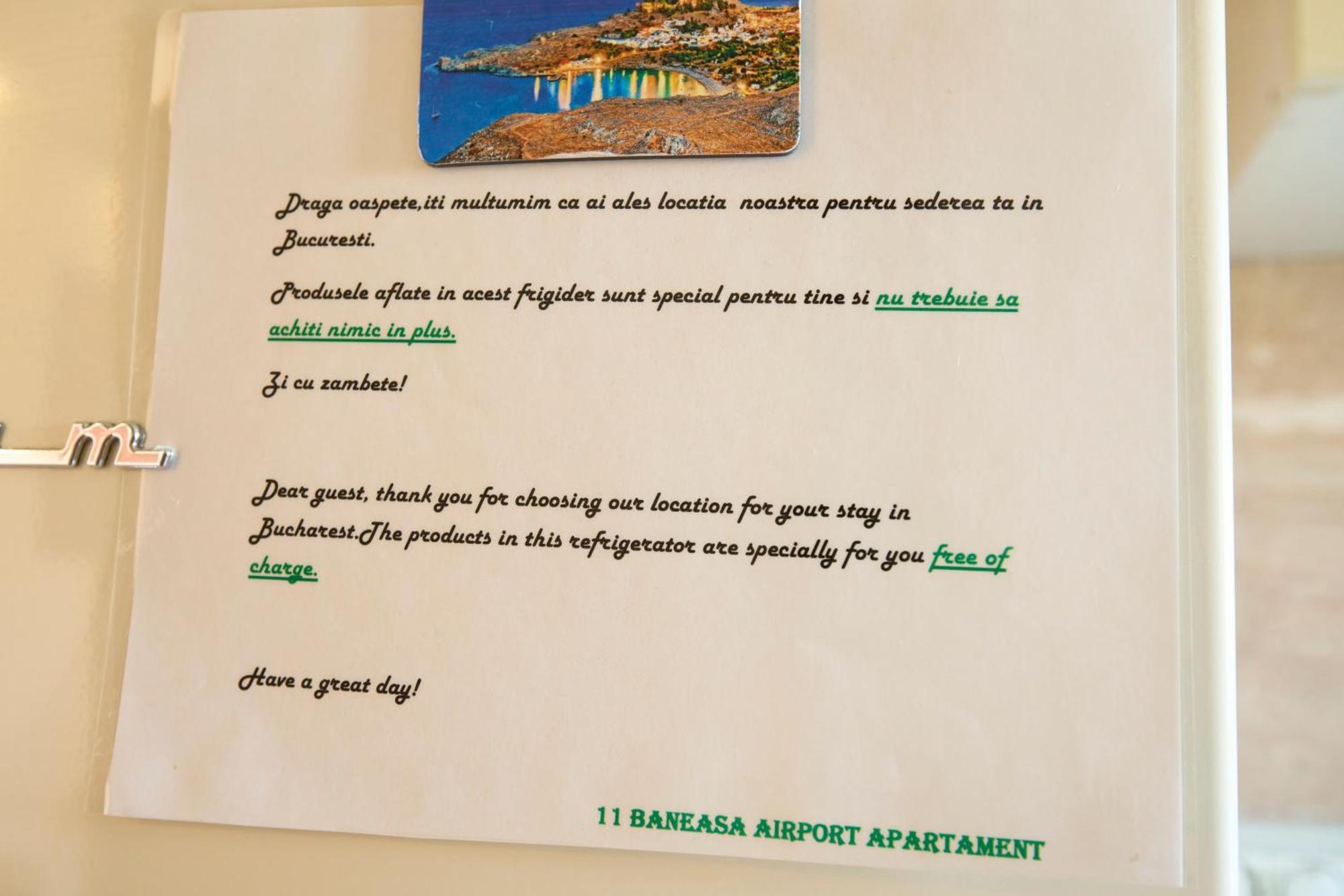 11 Baneasa Airport Apartament Bukurešť Exteriér fotografie